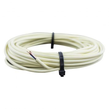 Cable intercomunicador p/portero eléctrico  2  pares  con  neutro marfil