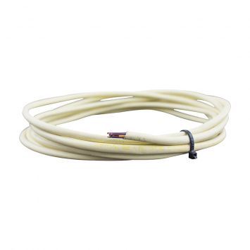 Cable intercomunicador p/portero eléctrico  6  pares  con  neutro marfil
