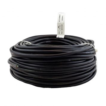 Cable tipo taller tripolar 3 x 1.5  mm pvc negro